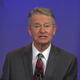 In this photo from video, provided by Idaho Public Television, Idaho Gov. Brad Little speaks about the COVID-19 emergency in Boise, Idaho, on Friday, Jan. 22, 2021.